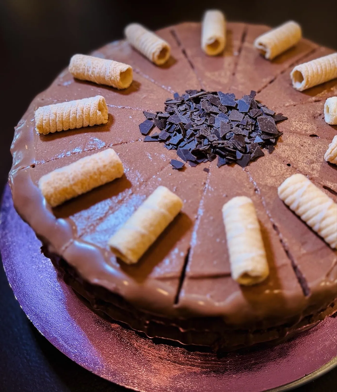 Kaffee und hausgemachte Torte
