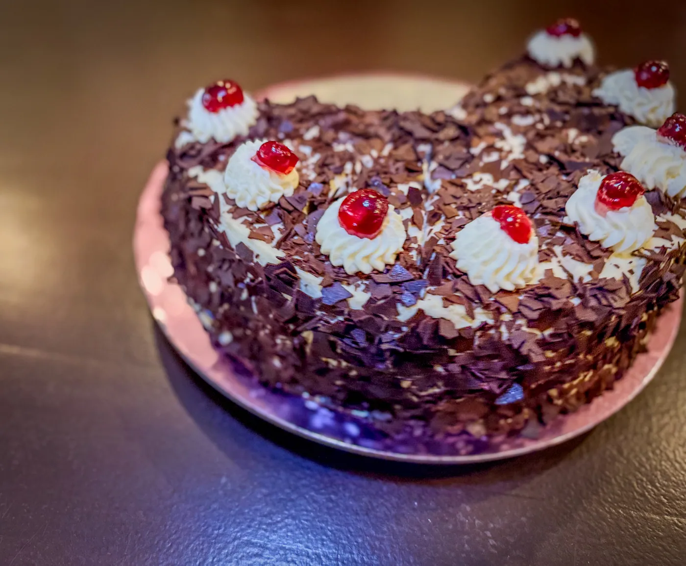 Kaffee und hausgemachte Torte